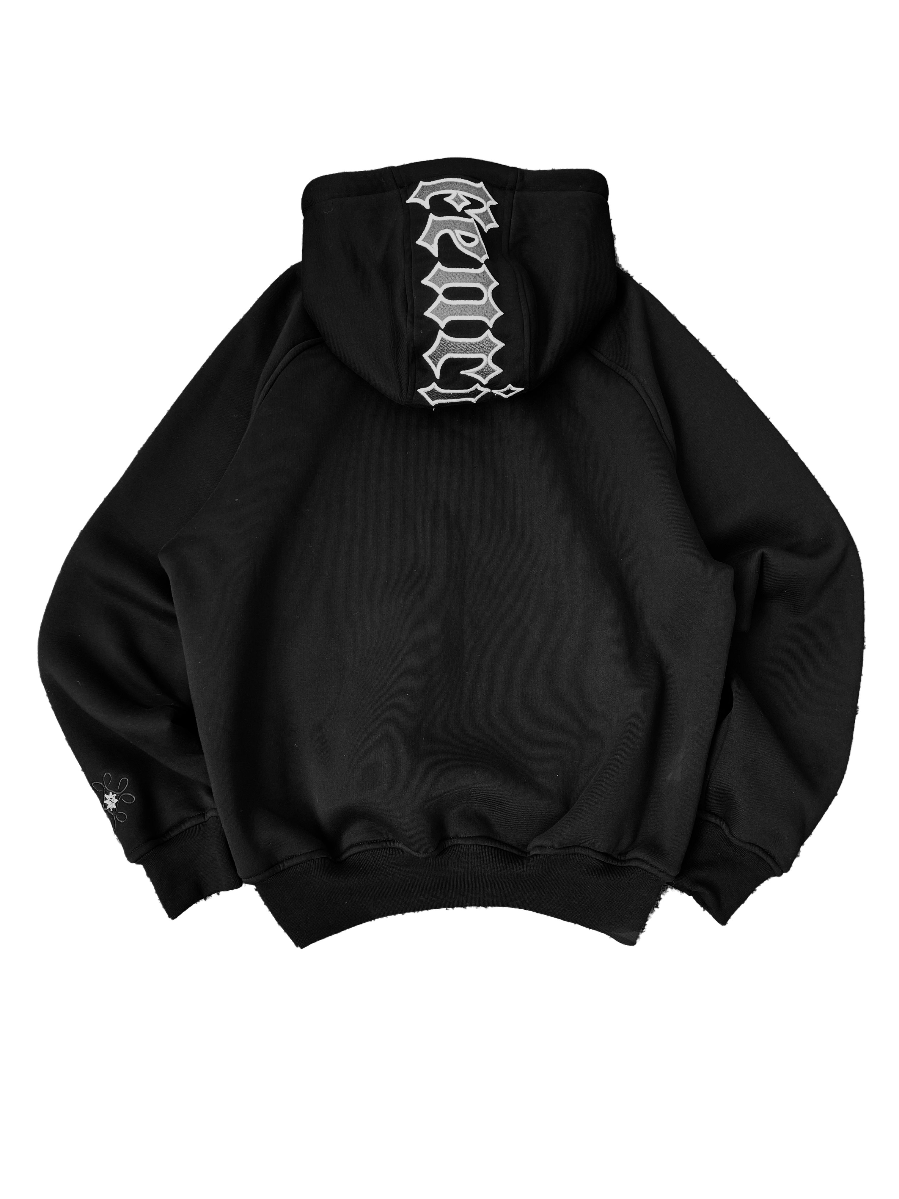 Black hoodie