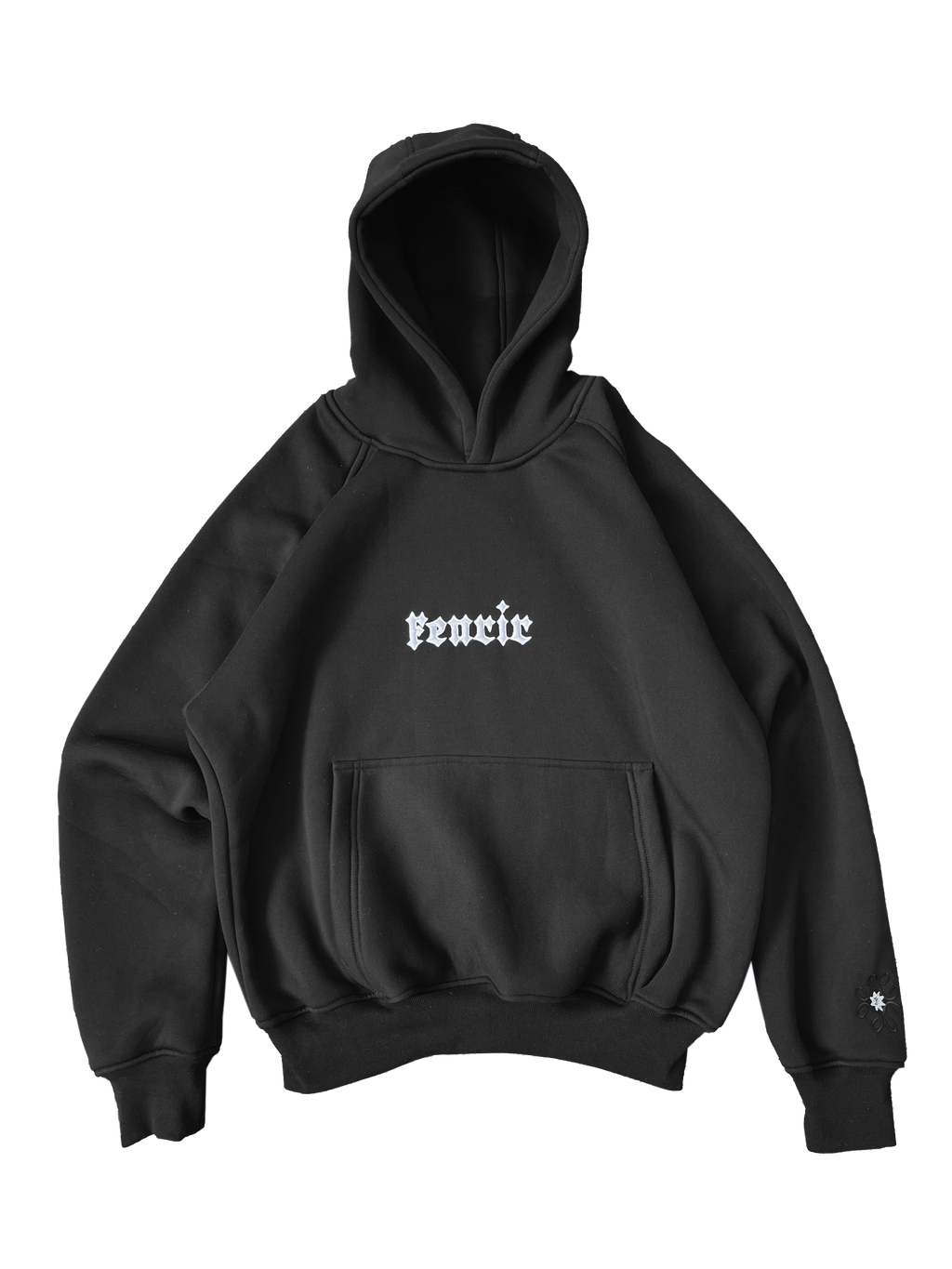 Black hoodie