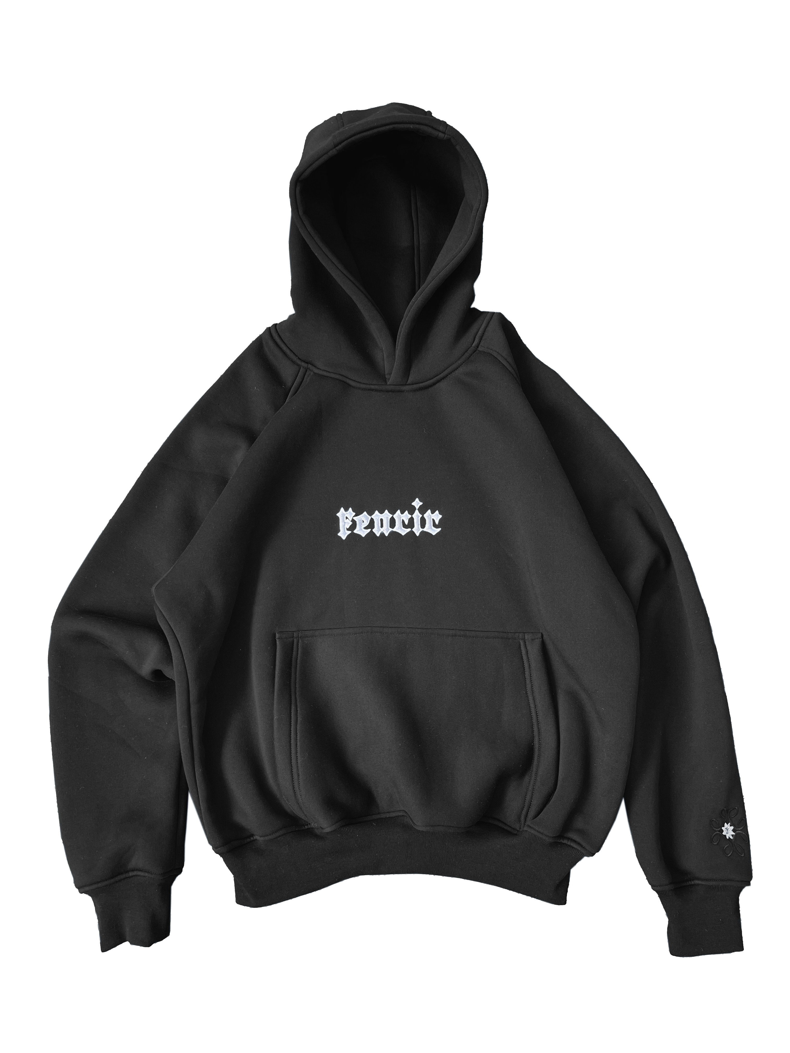 Black hoodie