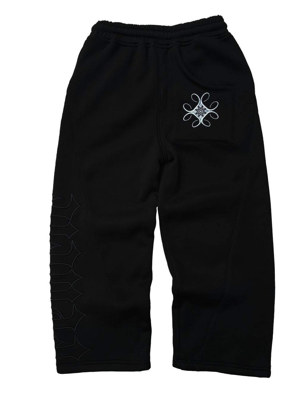 Black baggy pants