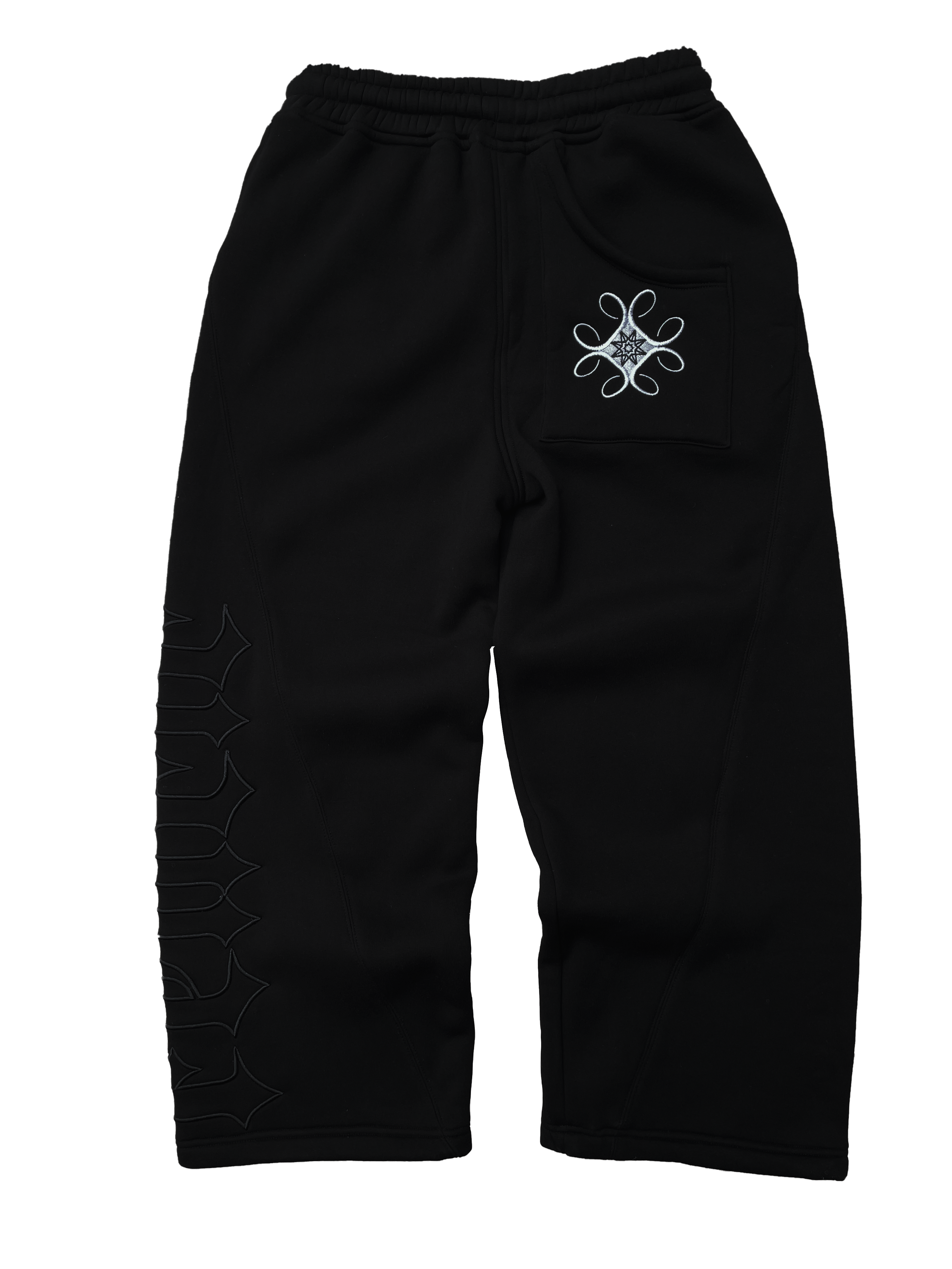 Black baggy pants